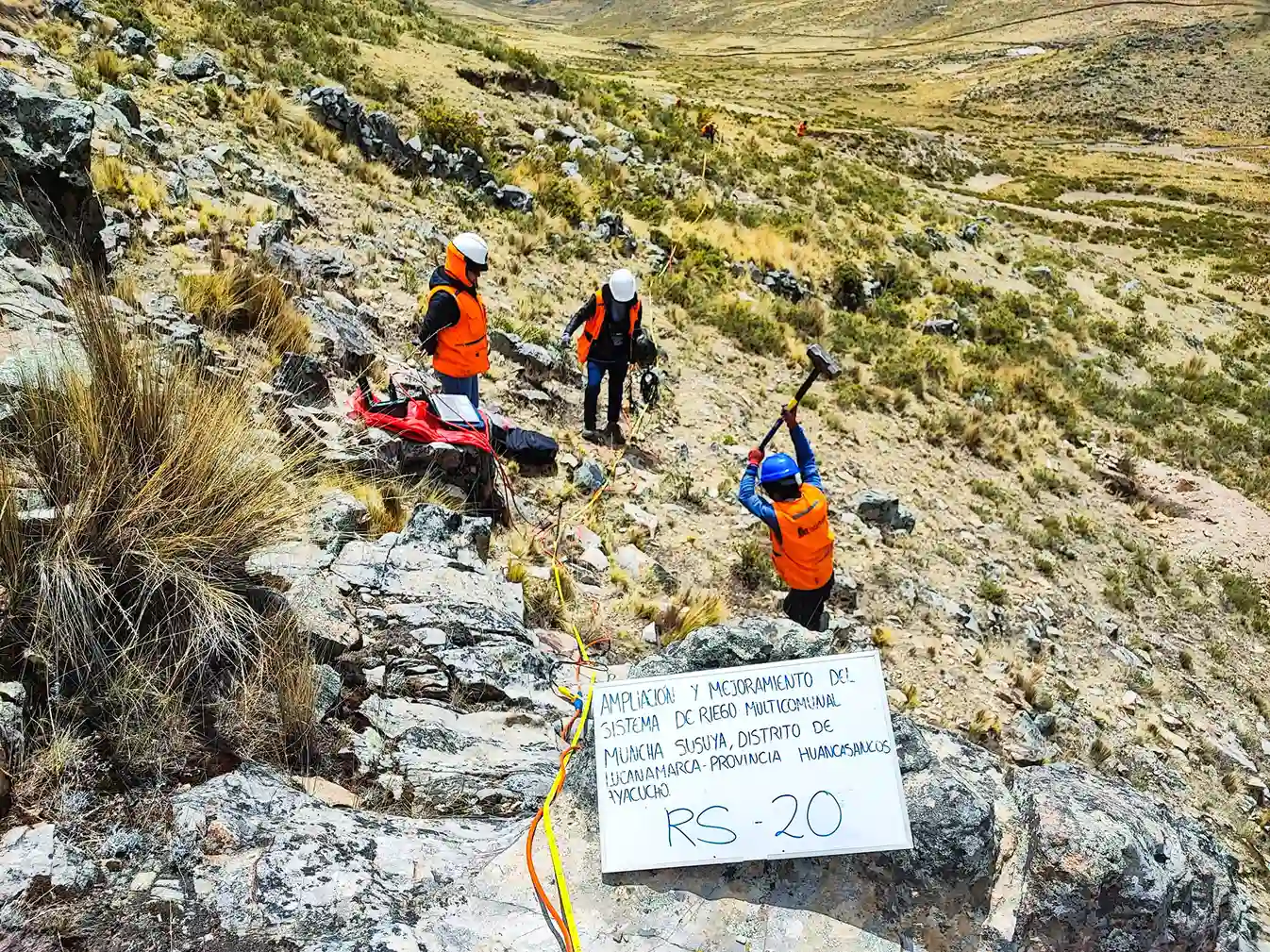 Ensayos Geosísmicos - Imagen principal